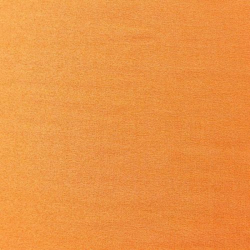 Крепдешин натуральный 028-09612 оранжнвый однотонный