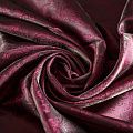 Ткань подкладочная К28-194 сливовый жаккардовый