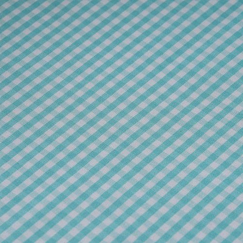 Хлопок плательно-рубашечный 049-11803 мятный принтованный