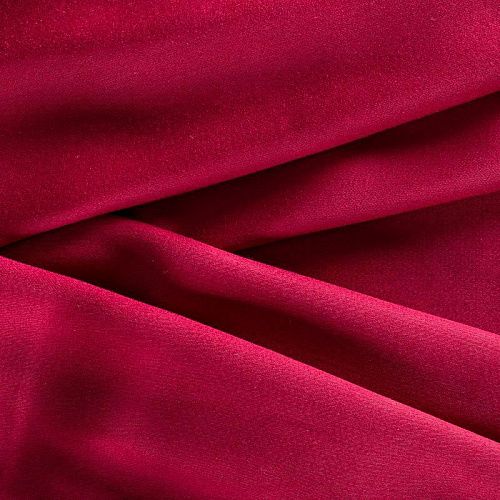 Шелк-штапель 069-01701 col.16  винный однотонный