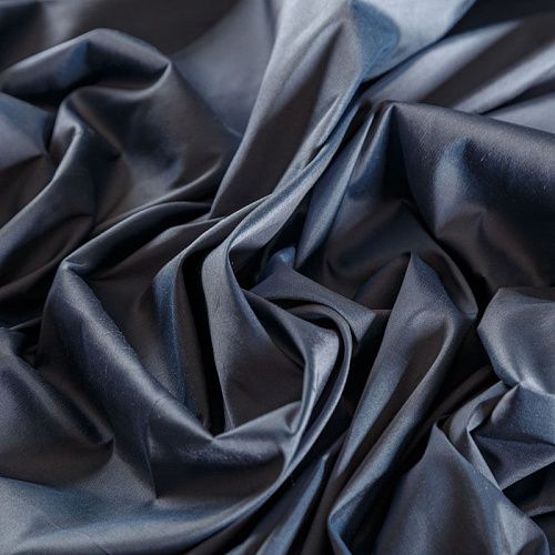 Дикий шелк 016-04758 голубовато-стальной однотонный