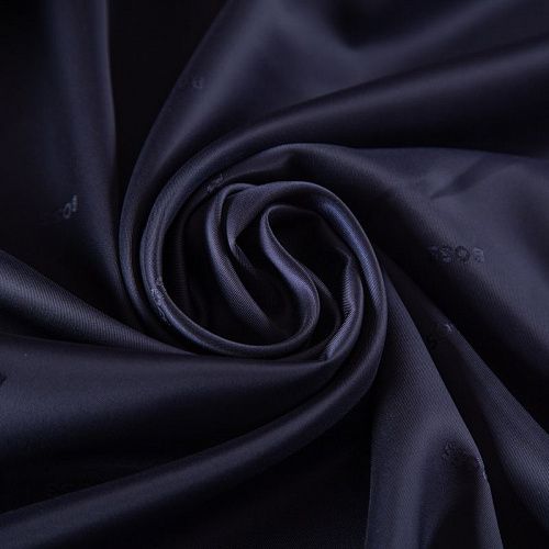 Ткань подкладочная стрейч 045-10887 темно-синий