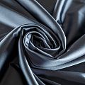 Сатин стрейч 001-07055 антрацит однотонный