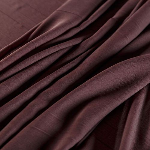 Шифон К28-823 шоколадный однотонный