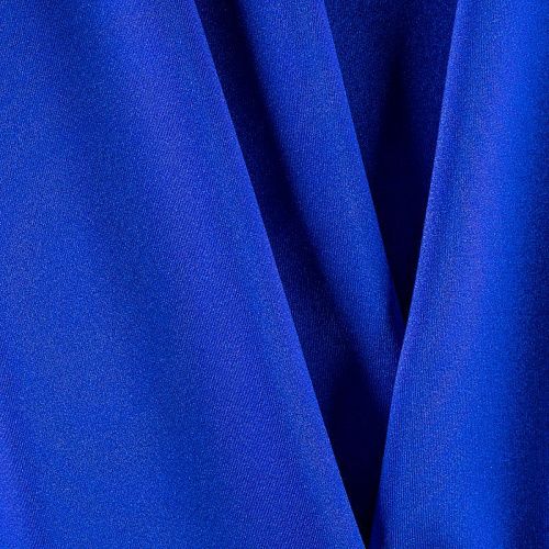 Лайкра К33-877 васильковый однотонный