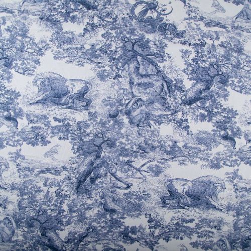 Хлопок 063-20004 белый принтованный