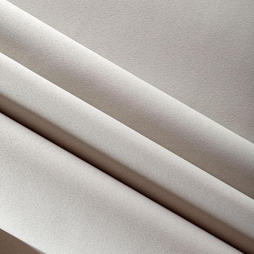 Ткань портьерная блэкаут h-295 см 10-02-01866 серо-бежевый однотонный