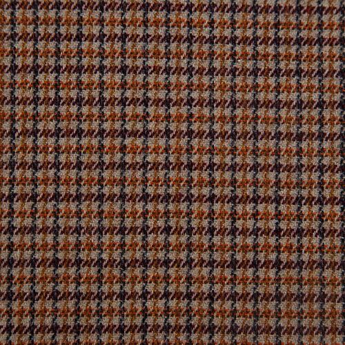 Ткань костюмная 025-14415 бежевый принтованный