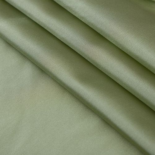 Шелк натуральный 064-16901 салатный однотонный