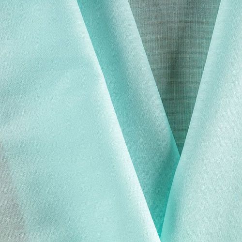 Хлопок-вуаль К28-408 нежно-мятный однотонный