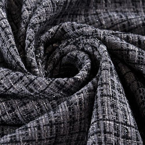 Твид шанель 052-10697 серый 