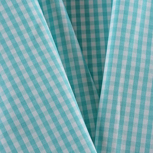 Хлопок плательно-рубашечный 049-11803 мятный принтованный