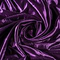 Бархат-лайкра К33-764 пурпурный однотонный