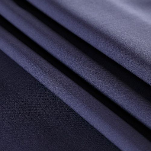 Шерсть двойная 066-09656 темно-синий однотонный