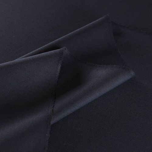 Шерсть двойная Versace 066-16307 черный однотонный