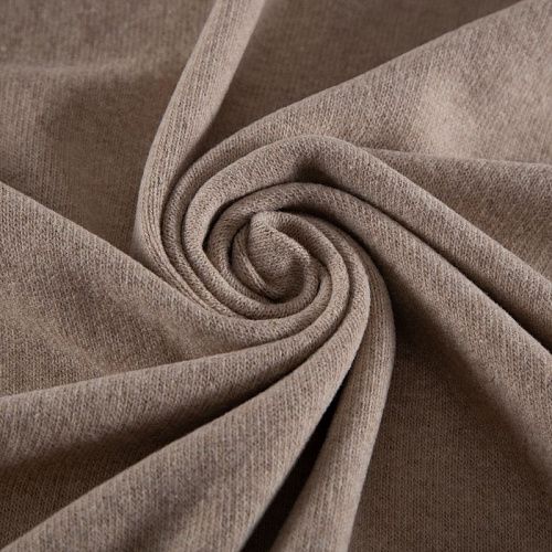 Трикотаж вязаный 056-20135 песочный однотонный