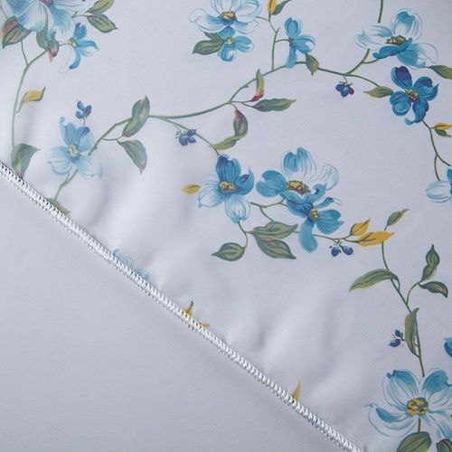 Тюль вуаль 03-01-13167 белый принтованный