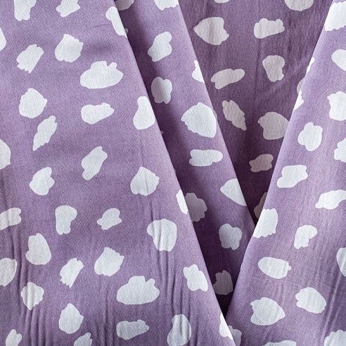 Тенсел 053-01265 пыльно-сиреневый принтованный