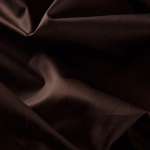 Коттон стрейч (спандекс) 063-16239 молочный шоколад однотонный