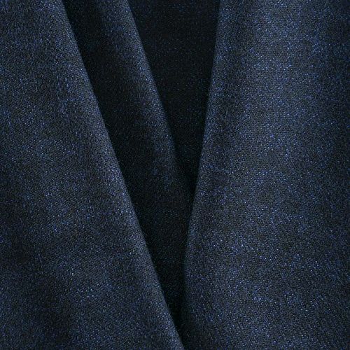 Ткань костюмная 025-12004 черно-синий