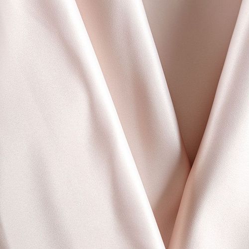 Сатин-тафта 001-07326 кремово-розовый однотонный