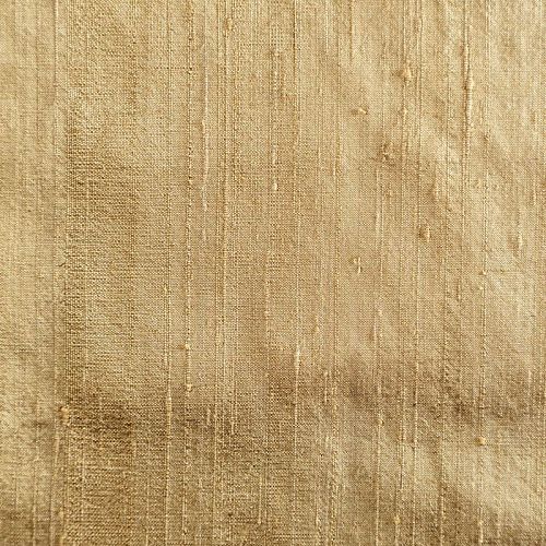 Дикий шелк 016-04745 темное золото однотонный