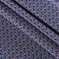 Трикотаж жаккардовый 056-12026 синий
