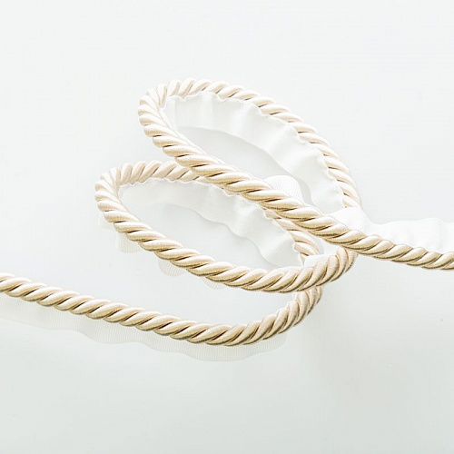 Шнур витой круглый D-8 мм 108-08-bej2