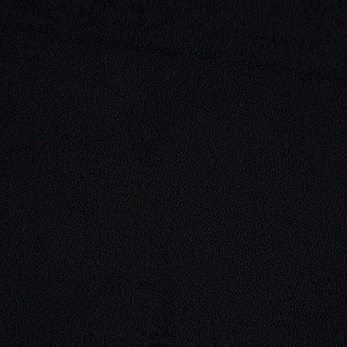 Флис 2-х сторонний на трикотажной основе 061-15585 черный однотонный
