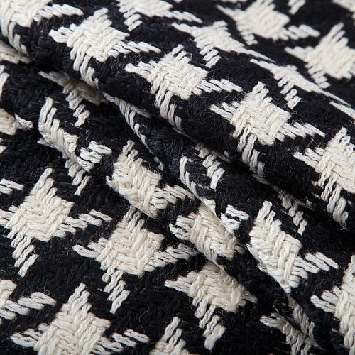 Твид Versace 052-19078 черный/молочный