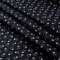 Поплин 063-16604 черный принтованный