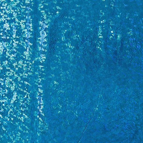 Трикотаж лазер 034-09235 сине-голубой