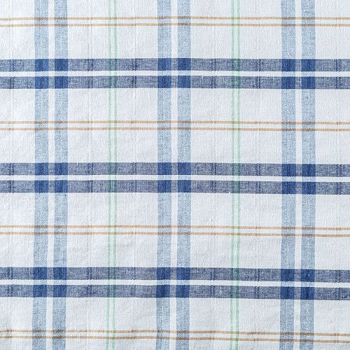 Лен натуральный 035-08001 белый принтованный