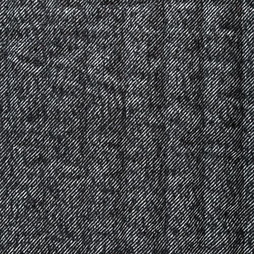 Ткань курточная 2-х сторонняя 033-05748 твид/черный