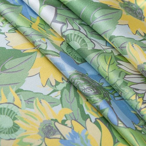 Твил-шелк натуральный 064-19931 мультиколор