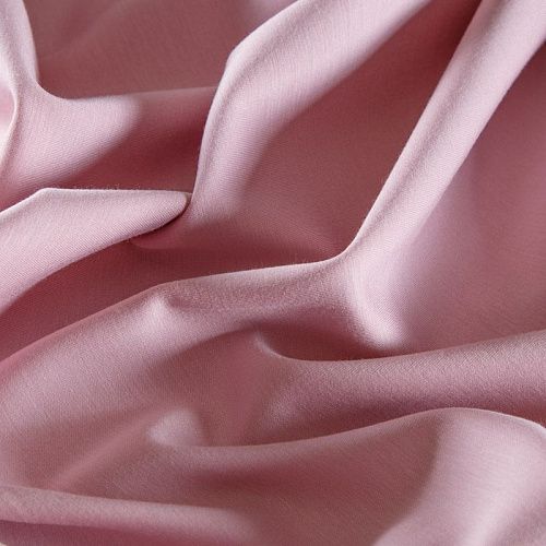 Трикотаж 056-15579 пудрово-розовый однотонный