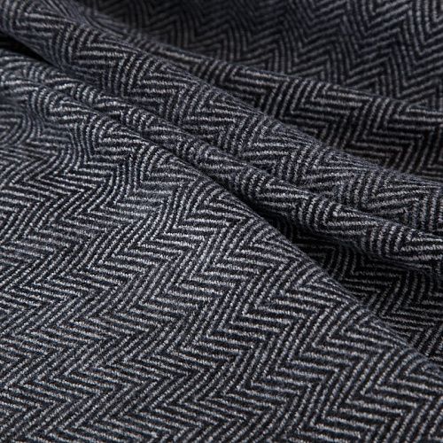 Ткань пальтовая 040-19128 серый принтованный