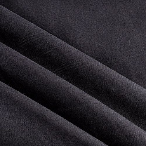Ткань подкладочная карманная К27-126 черный однотонный