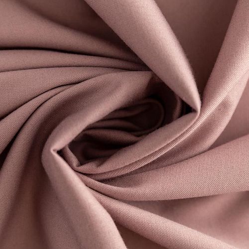 Ткань костюмная К33-415 пудрово-розовый однотонный