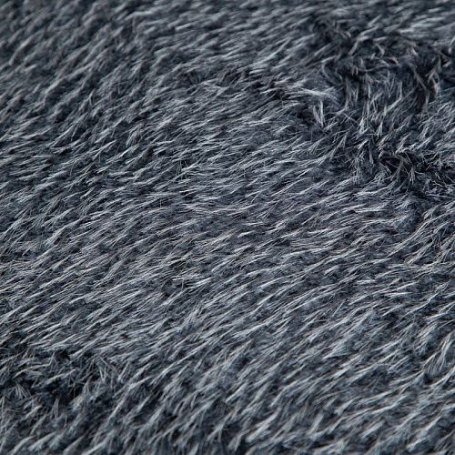 Мех искусственный на трикотажной основе 037-20751 серо-стальной