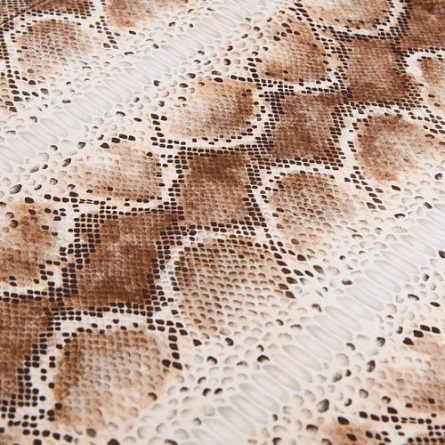 Трикотаж масло 056-12471 бежевый принтованный