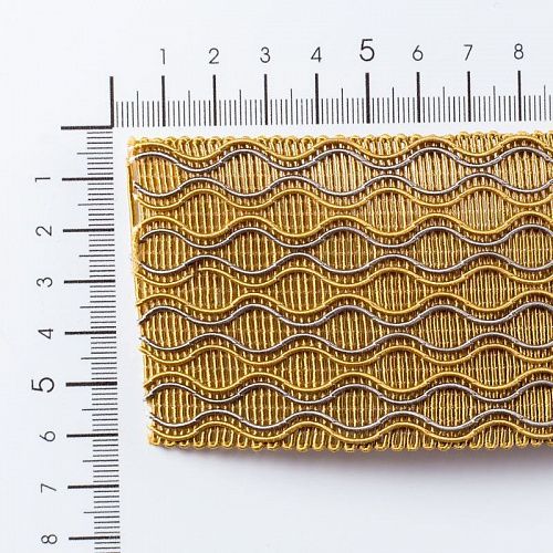 Бордюр жаккардовый 6 см 0000-357-104-016 горчичный 