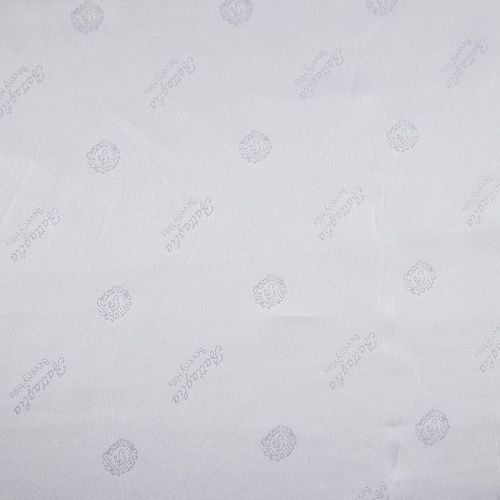 Ткань подкладочная 045-16184 молочный жаккардовый