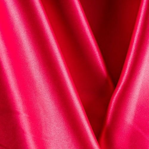 Сатин стрейч К33-811 малиновый однотонный