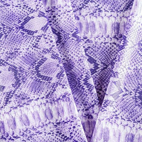 Лайкра 005-06246 фиолетовый принтованный