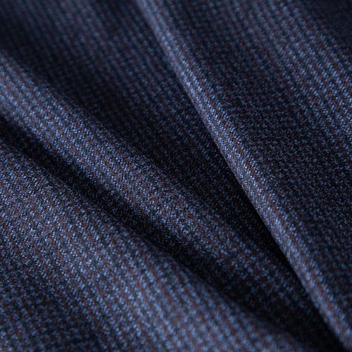 Ткань костюмная 025-19954 черно-синий