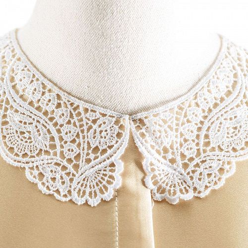 Воротник KRUZHEVO 225х200 мм 12GY0010 белый