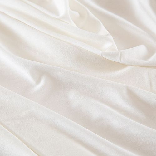 Трикотаж 056-19223 молочный однотонный