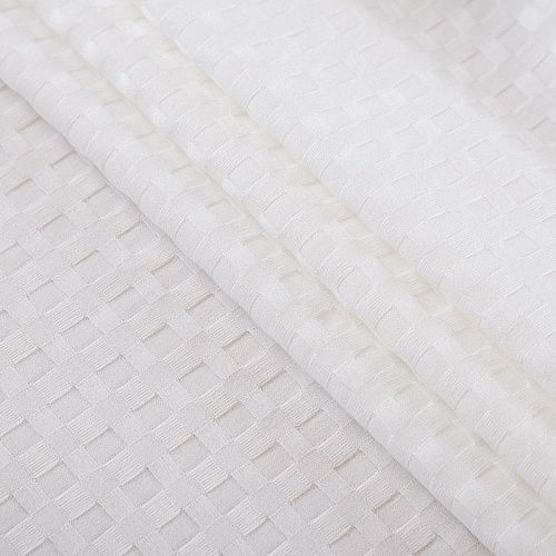 Полотно вафельное 007-18352 белый однотонный