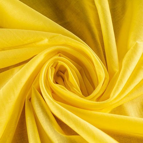 Хлопок-вуаль К28-690 нарциссовый желтый однотонный